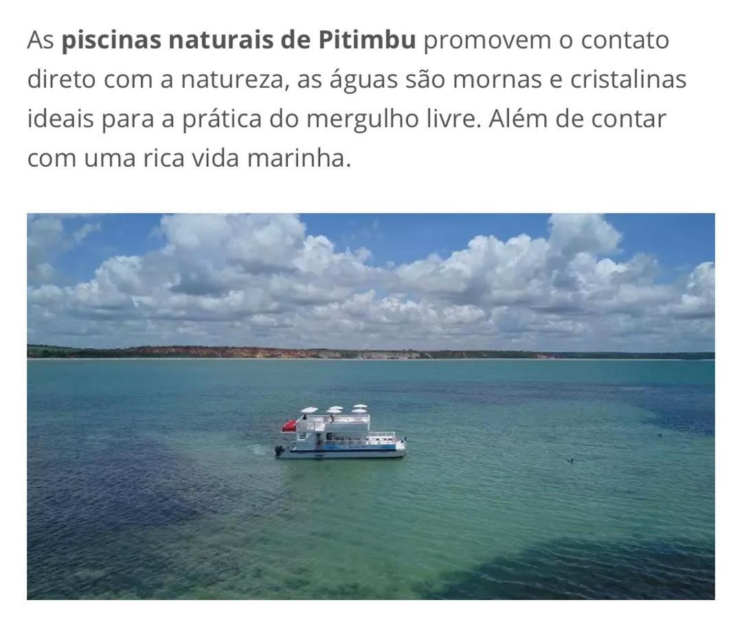 Casa De Praia Pitimbu Pitimbu  Eksteriør billede